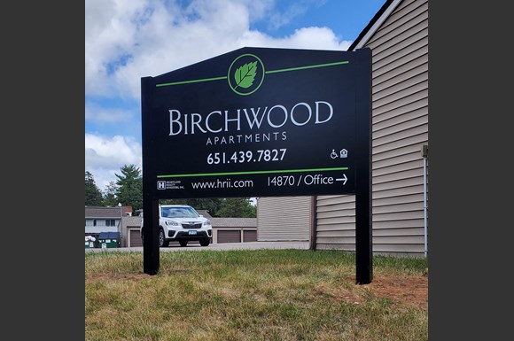 Birchwood Property Sign